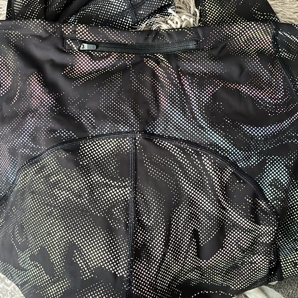 Athleta Swirl Lighting Reflective Supersonic 7/8 … - image 4